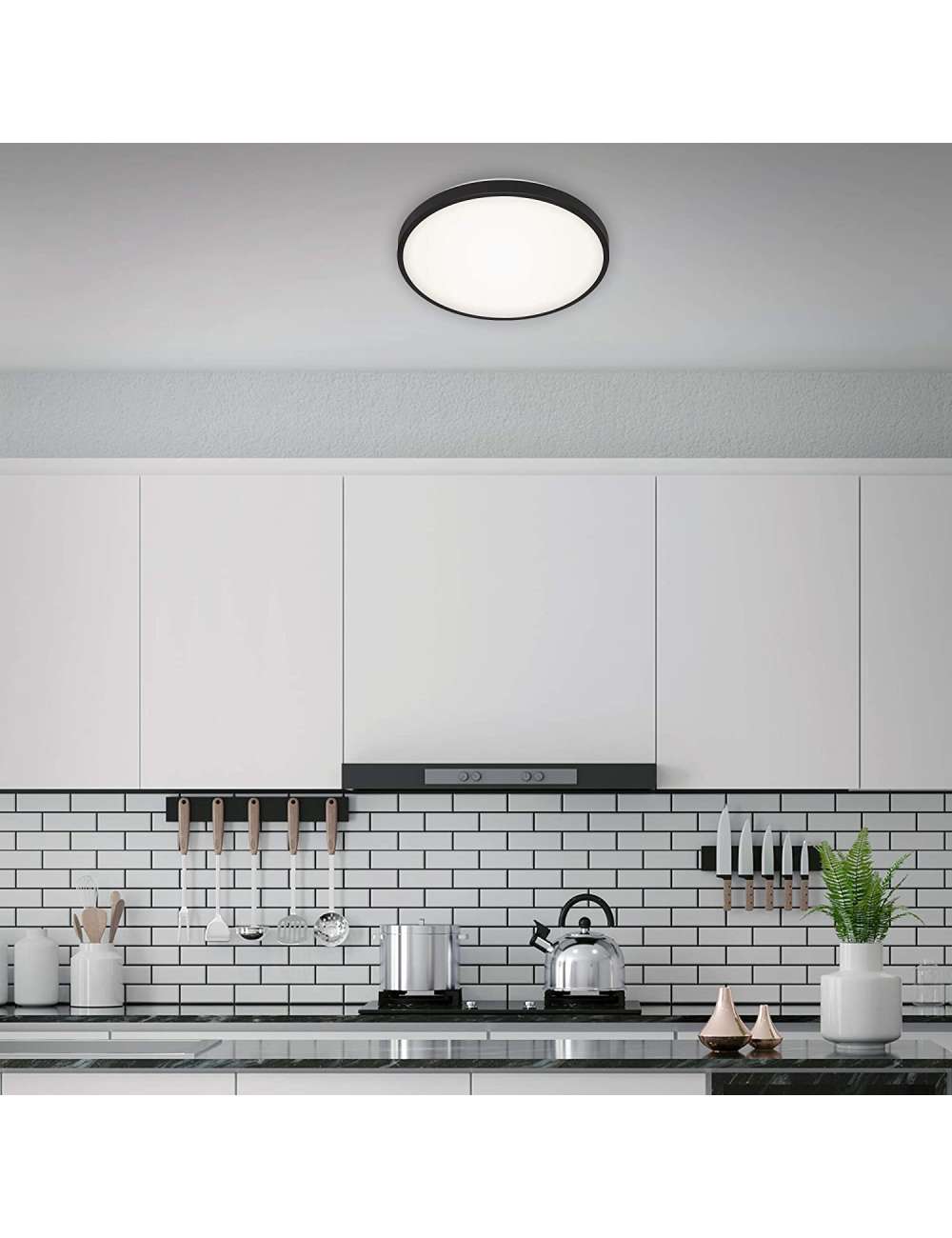PLAFONIERA A LED ROTONDA 24W IP20 LUCE NATURALE
