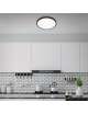 PLAFONIERA A LED ROTONDA 24W IP20 LUCE NATURALE