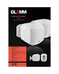 COPPIA CASSE MINI DIFFUSORI 20WATT 100V