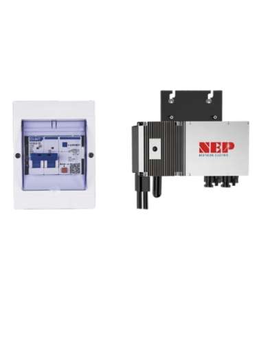 KIT PANNELLO SOLARE FOTOVOLTAICO DA BALCONE 600W