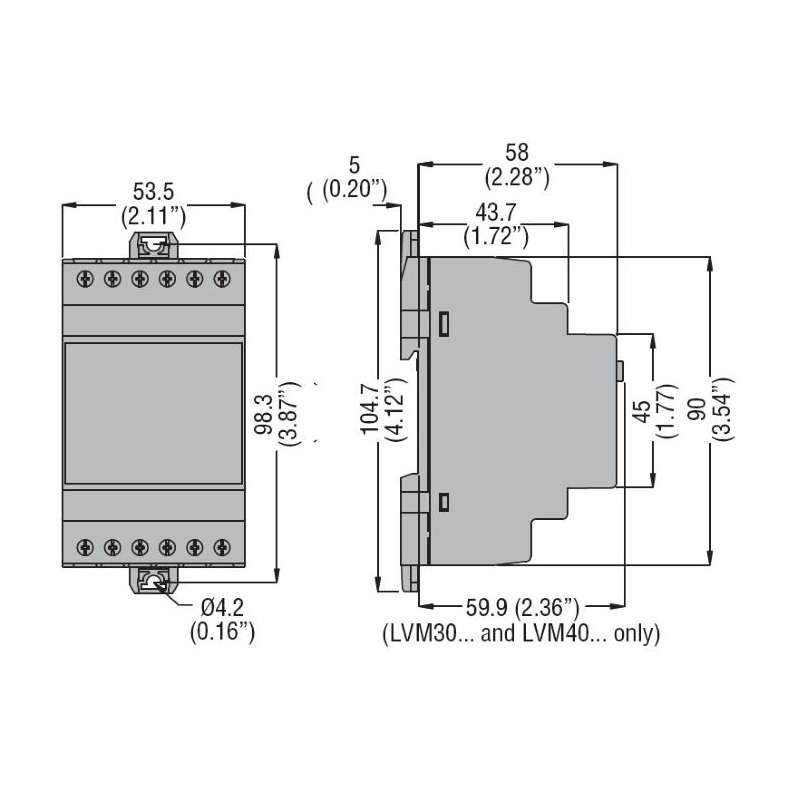 RELE DI LIVELLO BITENSIONE 24/240 E 240VAC