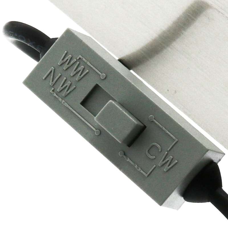 PLAFONIERA LED QUADRATA DA PARETE 12W CCT