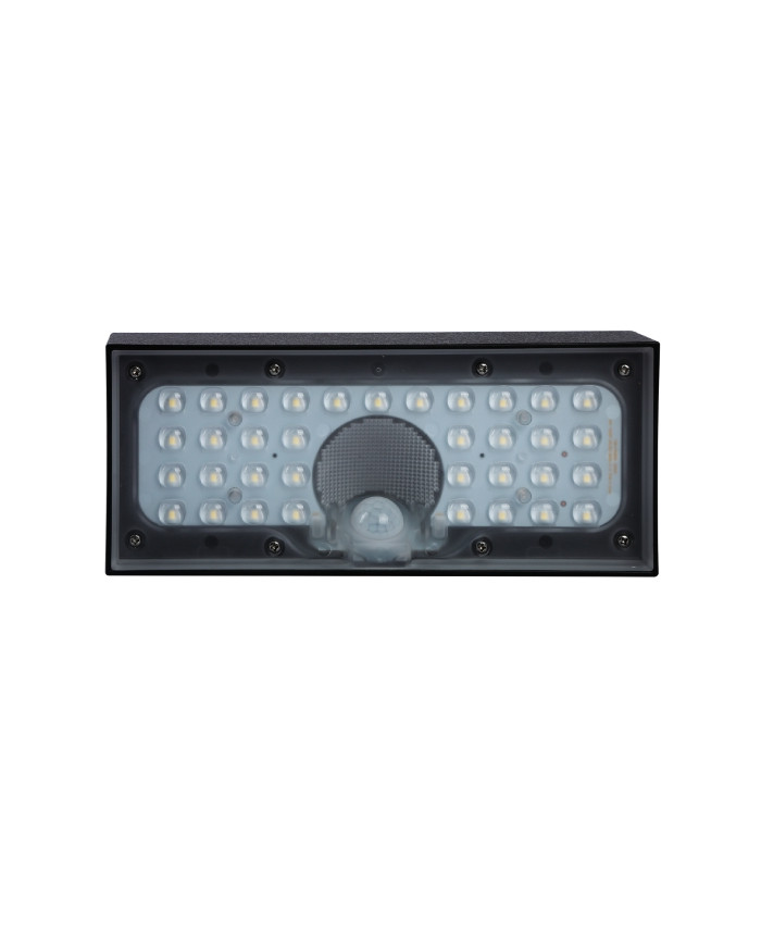 APPLIQUE LED SOLARE CON SENSORE PIR E CREPUSCOLARE