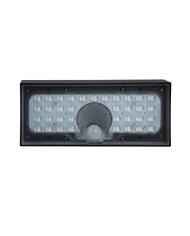 APPLIQUE LED SOLARE CON SENSORE PIR E CREPUSCOLARE