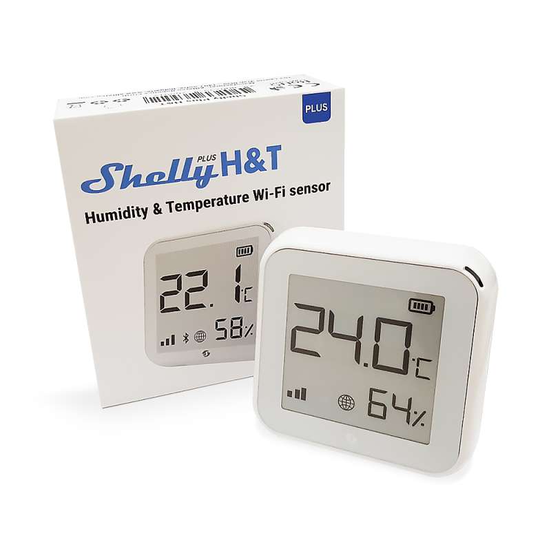 SENSORE DI TEMPERATURA E UMIDITÀ SHELLY PLUS H&T