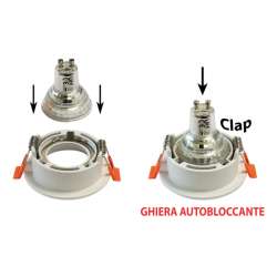 SUPPORTO PER LAMPADE DICROICHE GU10 ED MR16