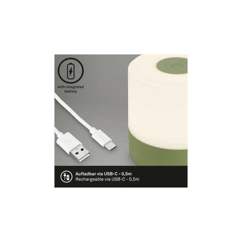 LAMPADA DA TAVOLO A BATTERIA 2W 150LM VERDE