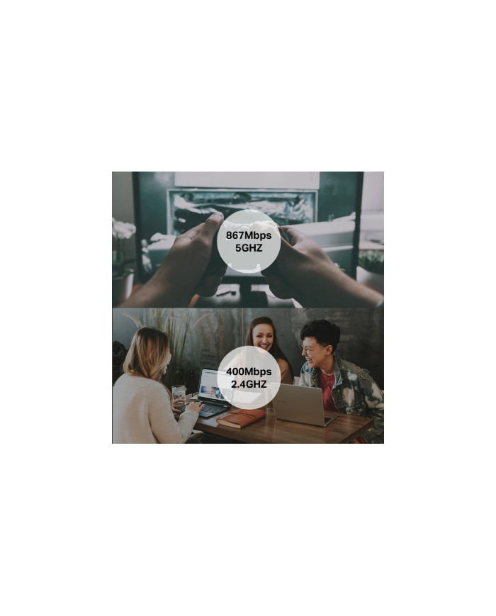 ADATTATORE USB WI-FI MINI DUAL BAND AC1300