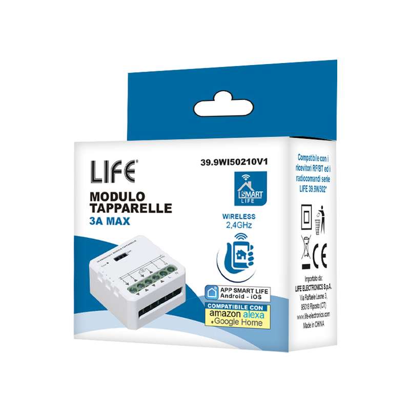 RICEVITORE WIRELESS PER TAPPARELLE SMART 230V 3A