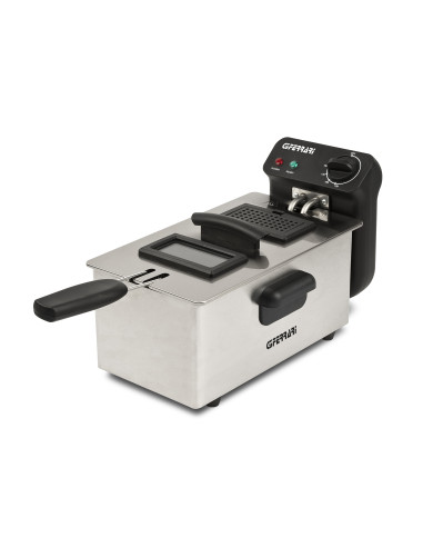 FRIGGITRICE A OLIO CON CESTELLO 3LT 2000W