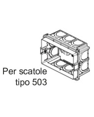 PUNTO LUCE SEGNAPASSO DA INCASSO PER SCATOLA 503