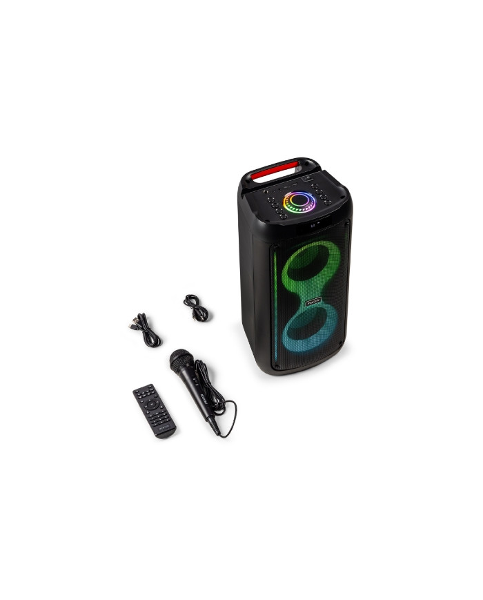 CASSA AMPLIFICATA PORTATILE BT/USB/SD/FM/RC 80W