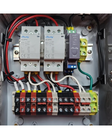 RELÈ SMART IP DIN 2CH. LAN/WIFI/BT CONTATTO PULITO