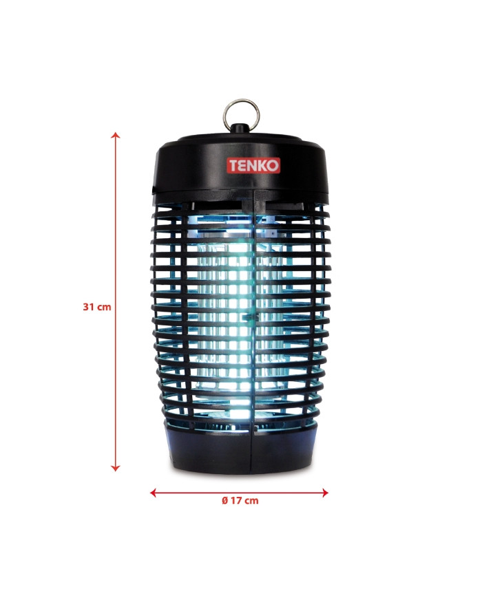 LAMPADA ELETTROINSETTICIDA INTERNO/ESTERNO UV 18W