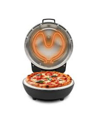FORNO PIZZA ELETTRICO 1200W PUMMAROLA NERO