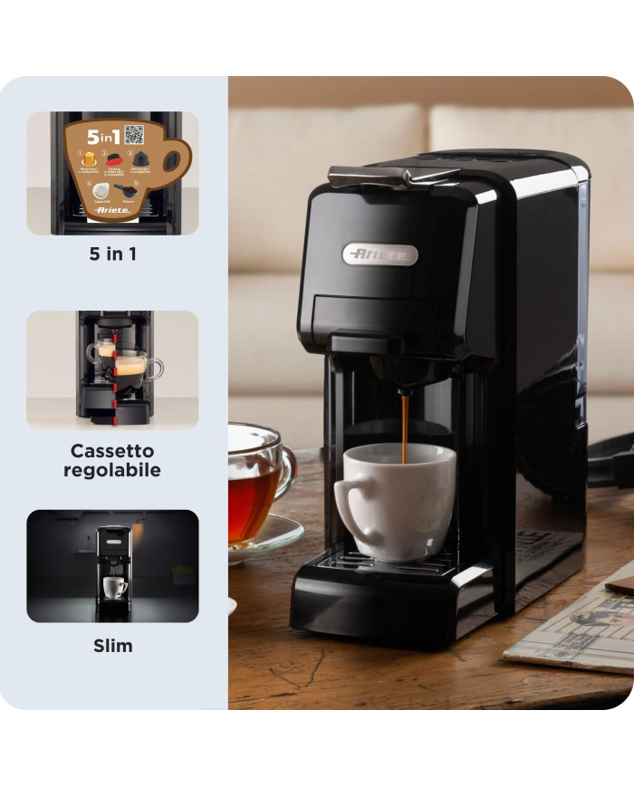 MACCHINA DA CAFFE PER CAFFÈ ESPRESSO A CASSETTO