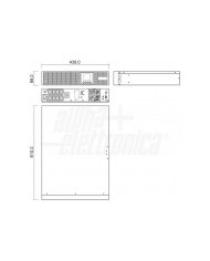GRUPPO DI CONTINUITA 3000VA/2700W 230VA DA RACK