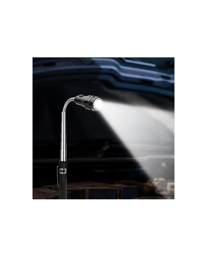 LAMPADA DA LAVORO LED A BATTERIA TELESCOPICA