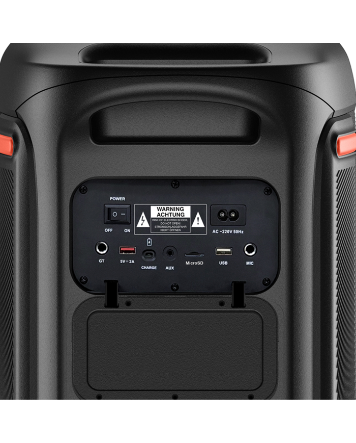 CASSA BLUETOOTH 200W FUNZIONE LUCE E 2 WOOFER 10