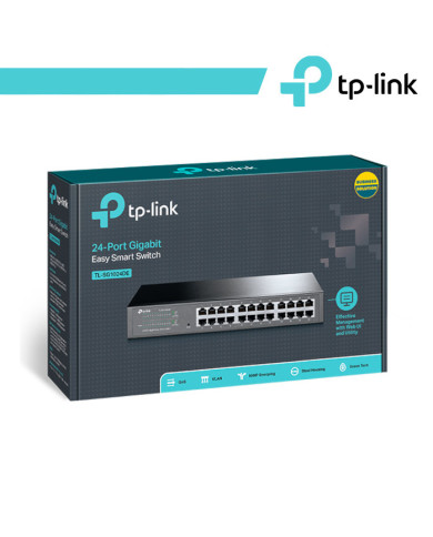 SWITCH DI RETE 24 PORTE GIGABIT 10/100/1000 MBPS
