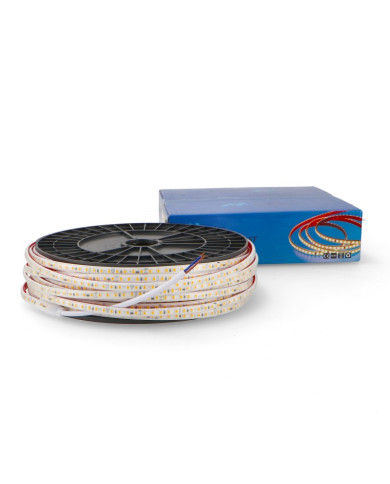 STRISCIA LED ROSSO 220V 10W/M IP65 PREZZO AL MT.