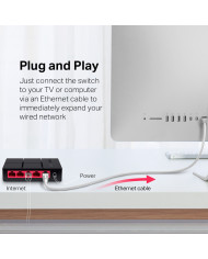 SWITCH DI RETE 5 PORTE 10/100/1000MBPS MERCUSYS