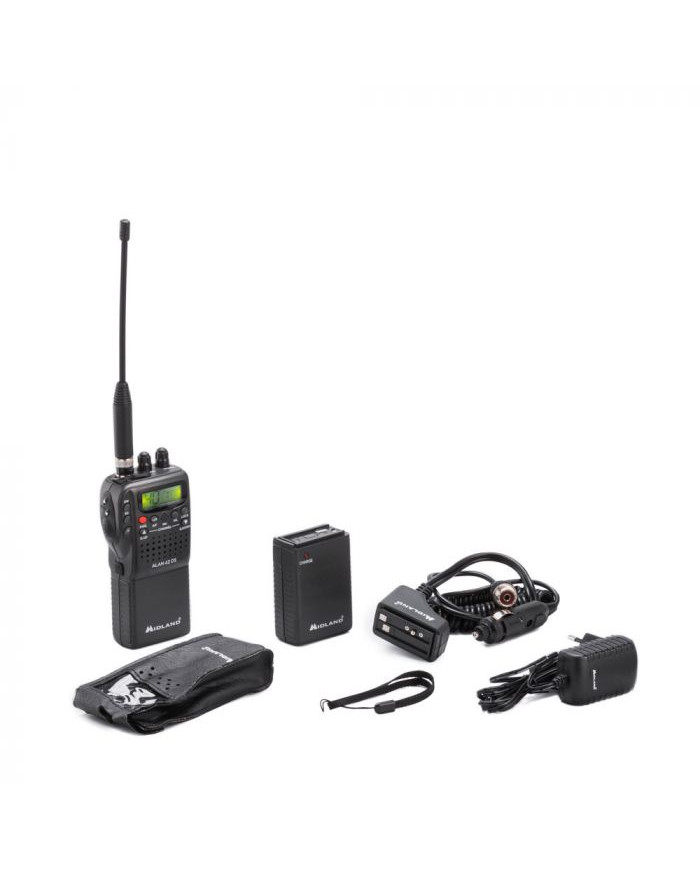 RICETRASMETTITORE PORTATILE CB 26-27MHZ 40 CANALI
