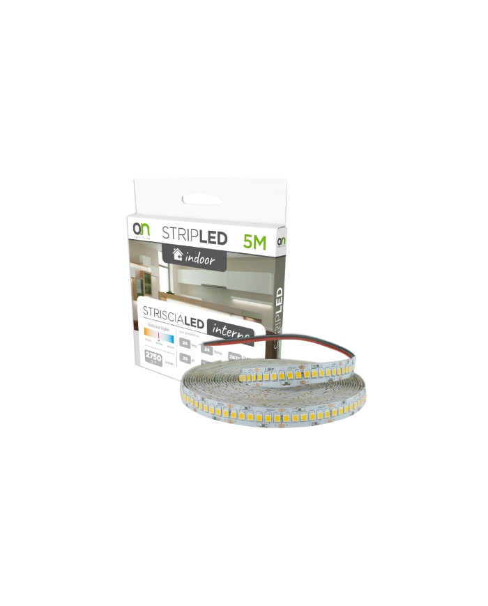 STRISCIA LED 24V 24W/M IP20 LUCE NATURALE 4000K