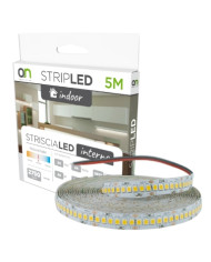 STRISCIA LED 24V 24W/M IP20 LUCE NATURALE 4000K
