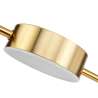 LAMPADARIO DA SOFFITTO SIXNG 30W COLOR ORO