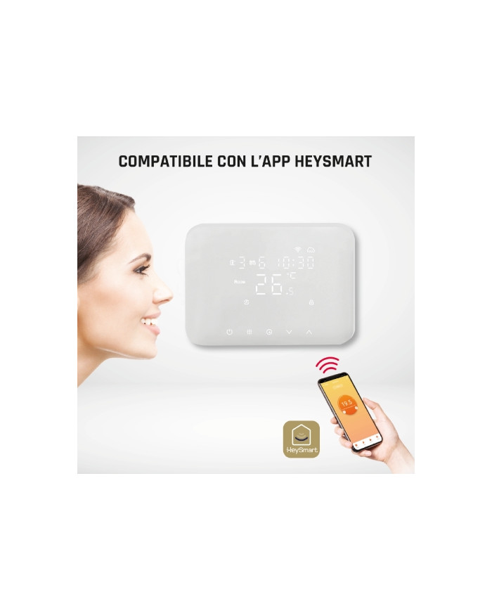 CRONOTERMOSTATO DIGITALE TERMOSTATO SMART WIFI