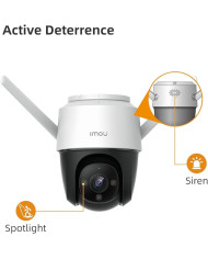 TELECAMERA DOME 2C 2K PTZ IP/WI-FI FULL-COLOR 3MP