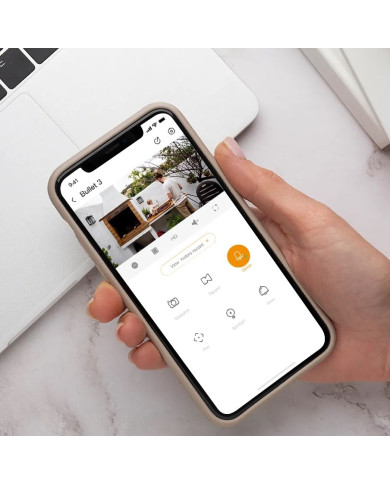 TELECAMERA BULLET 2K IP/WI-FI FULL-COLOR 3MP 2.8MM
