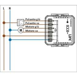 RICEVITORE WIRELESS PER TAPPARELLE SMART 230V 3A