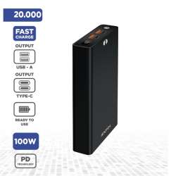 BATTERIA DA VIAGGIO POWER BANK 2000MAH PD 100W