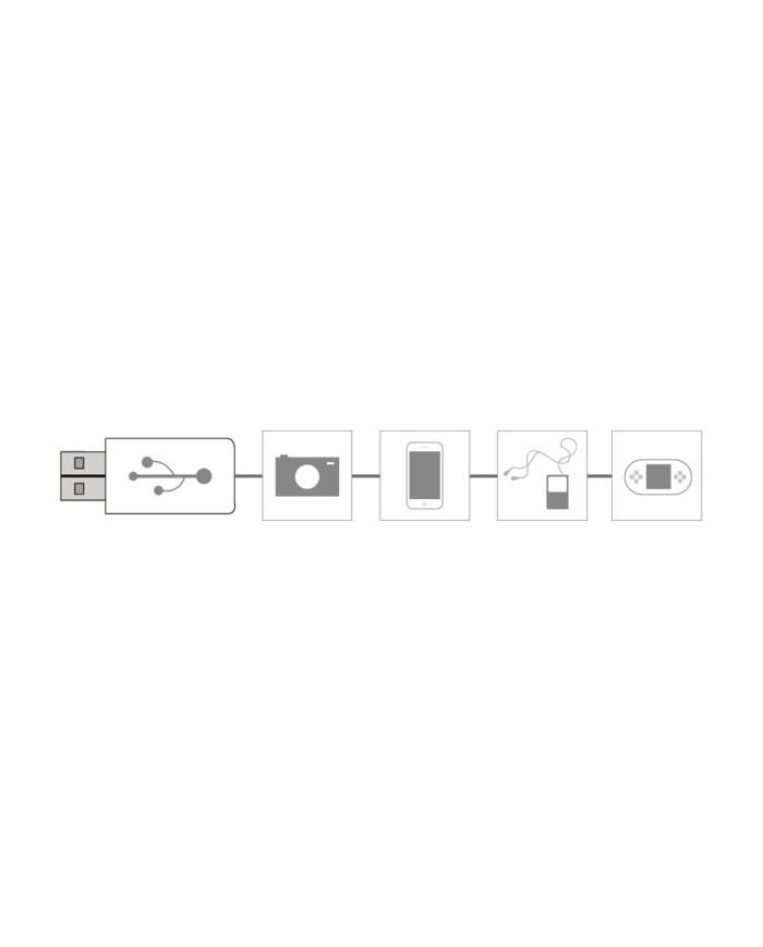 LAMPADA PORTATILE RICARICABILE 5W FUNZ.POWER BANK