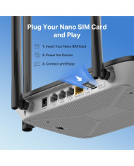 MODEM ROUTER 4G LTE WI-FI 300MBPS MERCUSYS