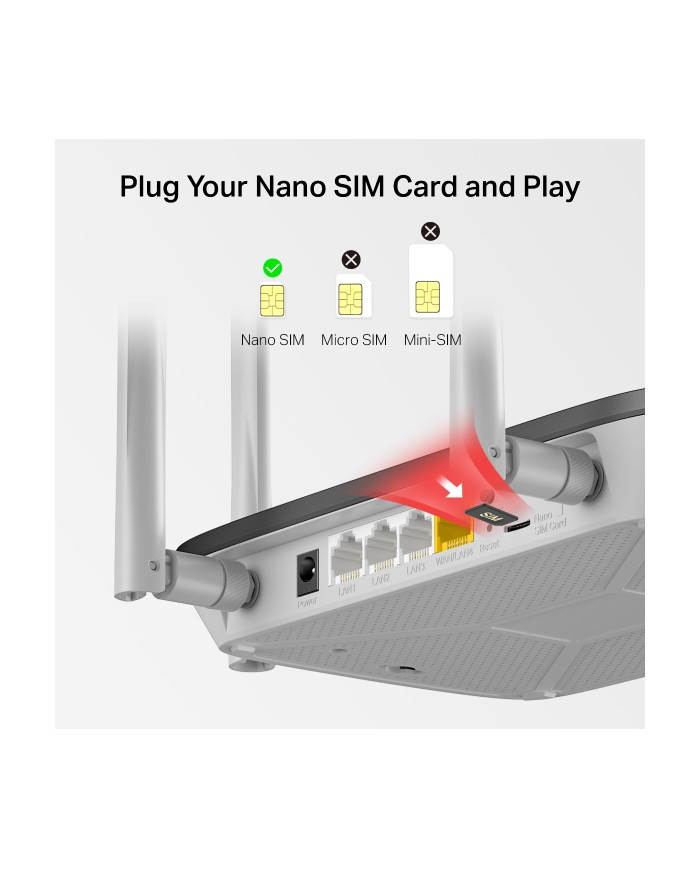 ROUTER 4G LTE WI-FI AC1200 MERCUSYS