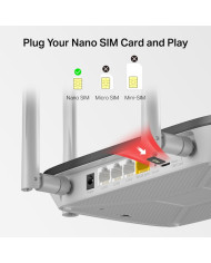 ROUTER 4G LTE WI-FI AC1200 MERCUSYS