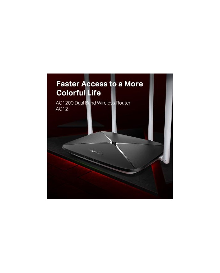 ROUTER WIRELESS DUAL BAND AC1200 MERCUSYS