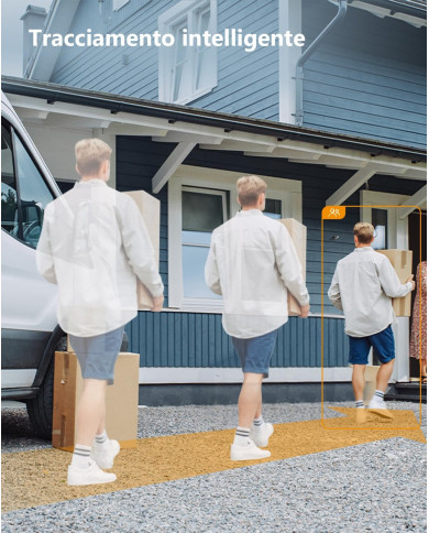 TELECAMERA CRUISER 2K PTZ IP/WI-FI FULL-COLOR 5MP