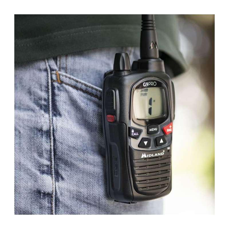 RICETRASMETTITORE PORTATILE PMR446/LPD 5WATT G9PRO