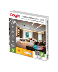 STRISCIA LED DIGITALE 10W/M 10MT EFFETTO RUNNING