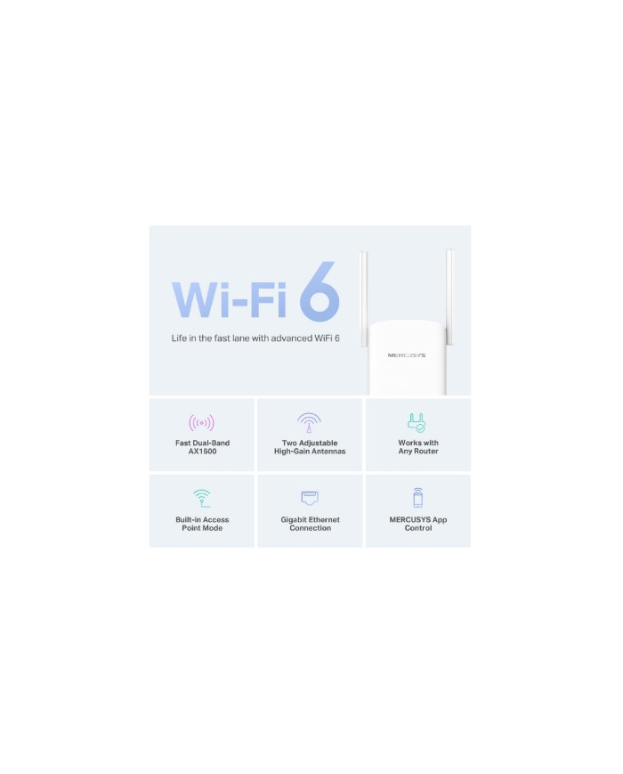 ESTENSORE DI SEGNALE WI-FI AX1500 MERCUSYS
