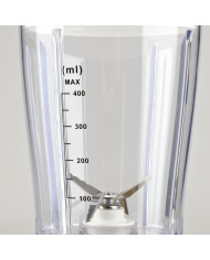 FRULLATORE 170W 500CC 4 LAME IN ACCIAIO INOX