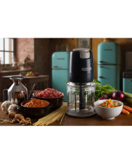 TRITATUTTO 400W 4 LAME IN ACCIAIO INOX 700ML GREY