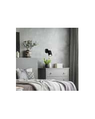 FARETTO DA PARETE CON GU10 ORIENTABILE NERO