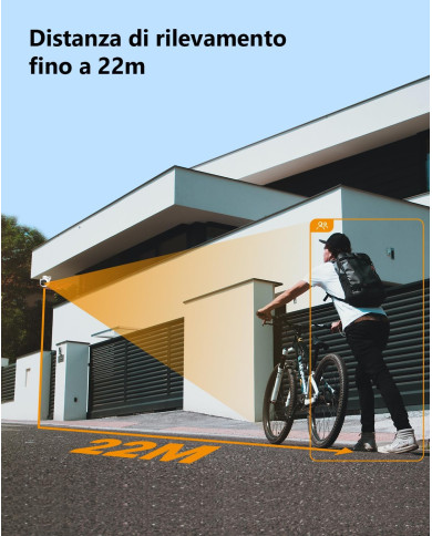 TELECAMERA CRUISER 2K PTZ IP/WI-FI FULL-COLOR 5MP