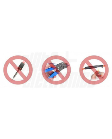 KIT 50PZ GIUNZIONI AUTOSALDANTI TERMORETRAIBILI