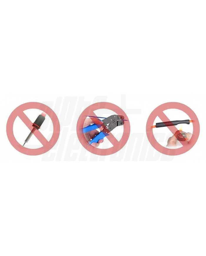 KIT 50PZ GIUNZIONI AUTOSALDANTI TERMORETRAIBILI